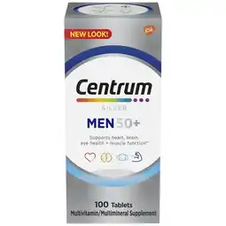 Walgreens Men 50+, Multivitamin & Multimineral Supplements Tablets offer