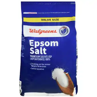 Walgreens Epsom Salt offer