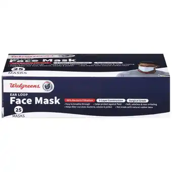 Walgreens Ear Loop Face Masks offer