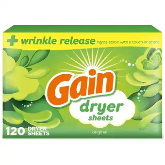 Walgreens Dryer Sheets Plus Wrinkle Release Original offer
