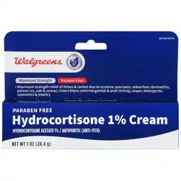 Walgreens Hydrocortisone 1% Cream offer
