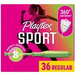 Walgreens 360 Leak Defense Regular Plastic Tampons Unscented offer