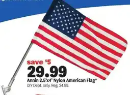 Meijer Annin Nylon American Flag offer