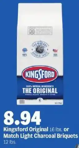 Meijer Kingsford Original or Match Light Charcoal Briquets offer