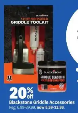 Meijer Blackstone Griddle Accessories offer