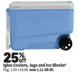 Meijer Igloo Coolers Jugs and Ice Blocks offer