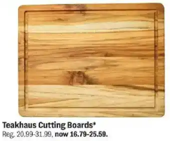 Meijer Teakhaus Cutting Boards offer