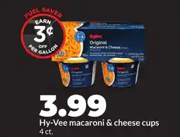 Hy-Vee Hy-Vee macaroni & cheese cups offer