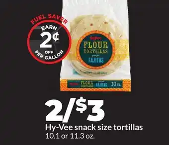 Hy-Vee Hy-Vee snack size tortillas offer