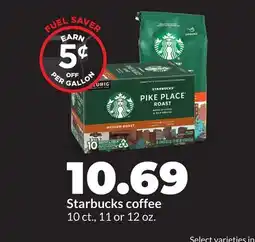 Hy-Vee Starbucks coffee offer