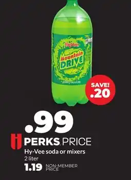 Hy-Vee Hy-Vee soda or mixers offer