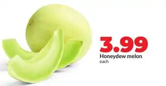 Hy-Vee Honeydew melon offer