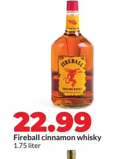 Hy-Vee Fireball cinnamon whisky offer