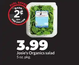 Hy-Vee Josie's Organics salad offer