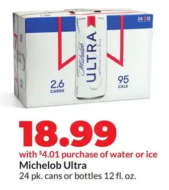 Hy-Vee Michelob Ultra offer