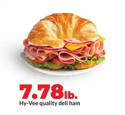 Hy-Vee Hy-Vee quality deli ham offer
