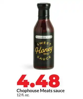 Hy-Vee Chophouse Meats sauce offer