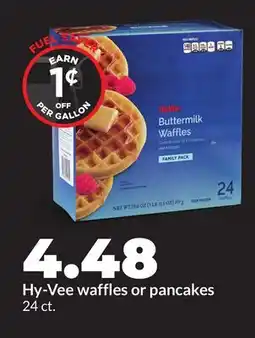 Hy-Vee Hy-Vee waffles or pancakes offer