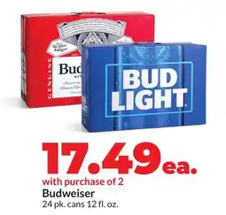 Hy-Vee Budweiser offer