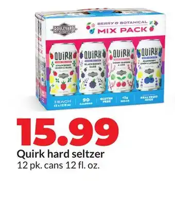 Hy-Vee Quirk hard seltzer offer