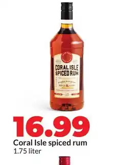 Hy-Vee Coral Isle spiced rum offer