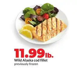 Hy-Vee Wild Alaska cod fillet offer