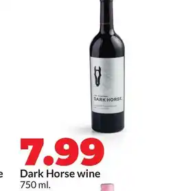 Hy-Vee Dark Horse wine offer