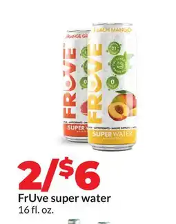 Hy-Vee FrUve super water offer