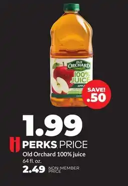 Hy-Vee Old Orchard 100% juice offer