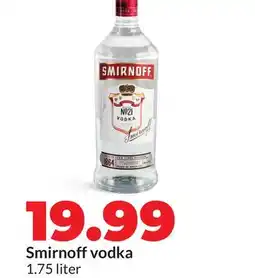 Hy-Vee Smirnoff vodka offer