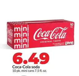 Hy-Vee Coca-Cola soda offer
