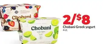 Hy-Vee Chobani Greek yogurt offer