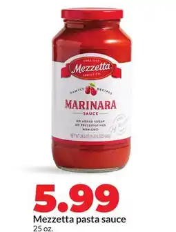 Hy-Vee Mezzetta pasta sauce offer