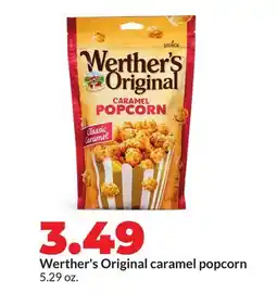 Hy-Vee Werther's Original caramel popcorn offer