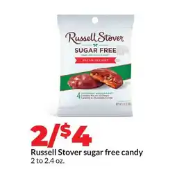 Hy-Vee Russell Stover sugar free candy offer