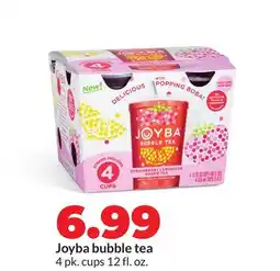 Hy-Vee Joyba bubble tea offer