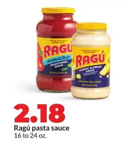 Hy-Vee Ragú pasta sauce offer