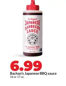Hy-Vee Bachan's Japanese BBQ sauce offer