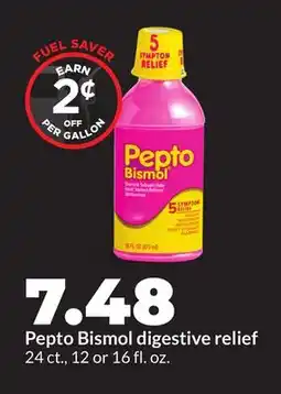 Hy-Vee Pepto Bismol digestive relief offer