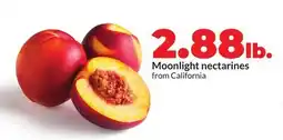 Hy-Vee Moonlight nectarines offer