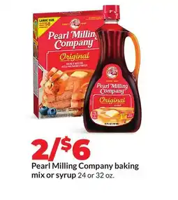 Hy-Vee Pearl Milling Company baking mix or syrup offer
