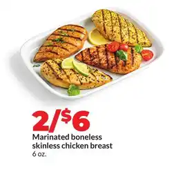 Hy-Vee Marinated boneless skinless chicken breast offer