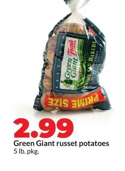 Hy-Vee Green Giant russet potatoes offer