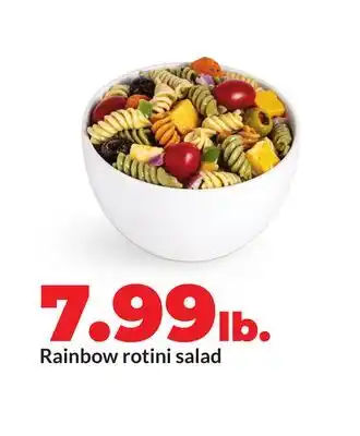 Hy-Vee Rainbow rotini salad offer