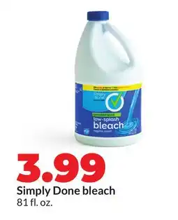 Hy-Vee Simply Done bleach offer