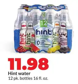 Hy-Vee Hint water offer