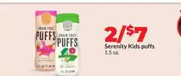 Hy-Vee Serenity Kids puffs offer