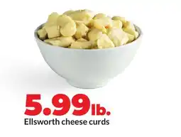 Hy-Vee Ellsworth cheese curds offer
