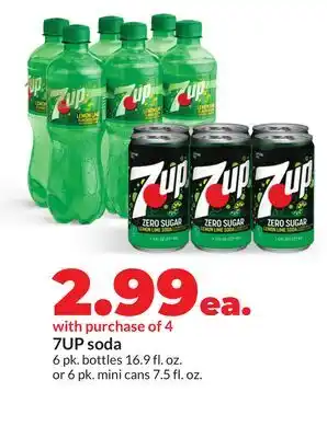 Hy-Vee 7UP soda offer