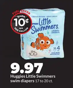 Hy-Vee Huggies Little Swimmers swim diapers offer